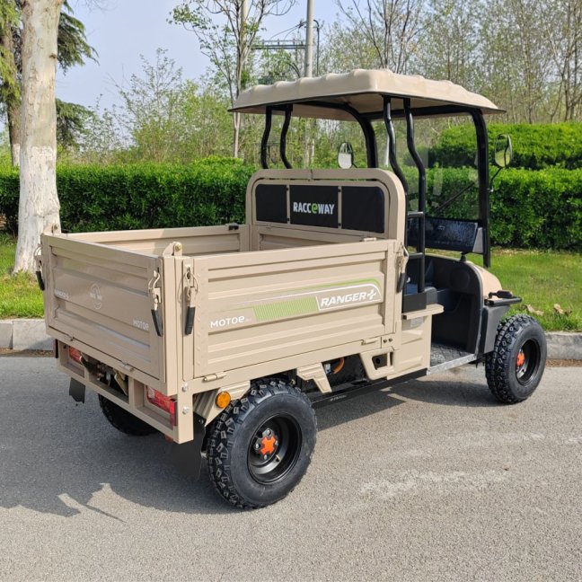 Nákladní čtyřkolový vozík RACCEWAY® RANGER PLUS, pískový