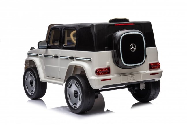 Dětské elektrické auto Mercedes EQG bílá/white