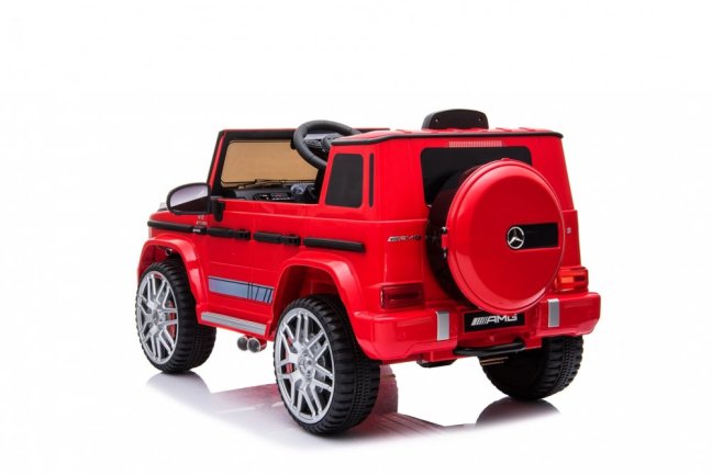 Dětské elektrické auto Mercedes G63 AMG červená/red