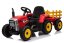 Dětské elektrické auto Tractor Lite - červená
