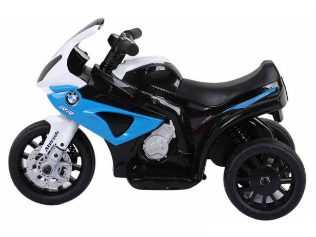Dětská elektrická trojkolka BMW S1000 RR modrá