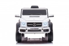 Dětské elektrické auto Mercedes G63 - 6 kol bílá/white