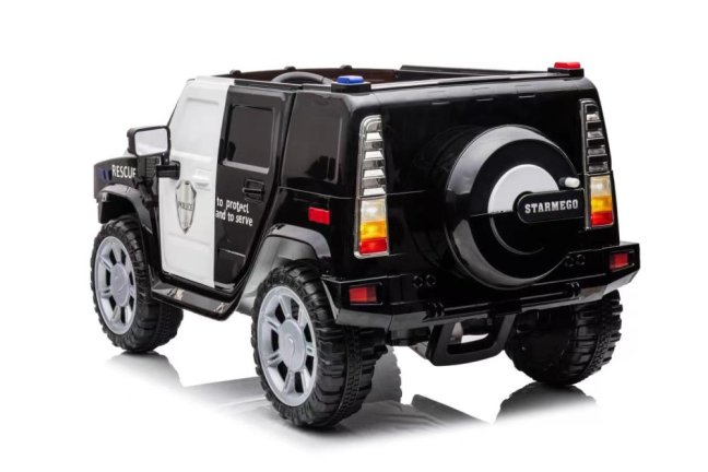 Dětské elektrické auto policie RANGER Eljet černá, Li-Ion