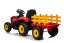 Dětské elektrické auto Tractor Lite - červená