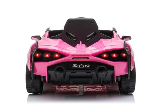Dětské elektrické auto Lamborghini Sian růžový/pink