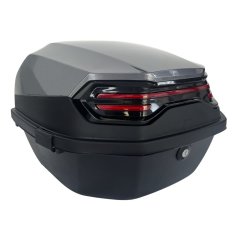 Zadní kufr k elektroskútru RACCEWAY® RC45, šedo-oranžový