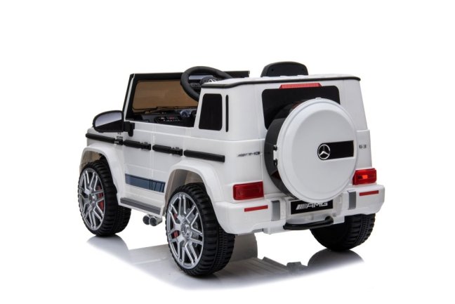 Dětské elektrické auto Mercedes G63 AMG bílá