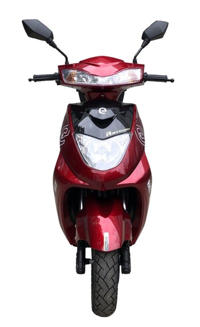 Elektroskútr RACCEWAY® CITY 21, červený + Nosič zdarma - pouze osobní odběr