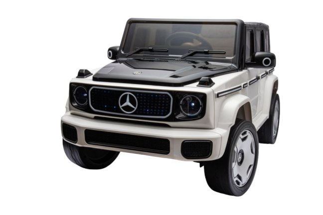 Dětské elektrické auto Mercedes EQG bílá/white
