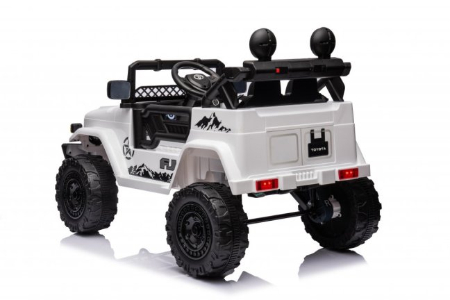 Dětské elektrické auto Toyota FJ Cruiser bílá/white