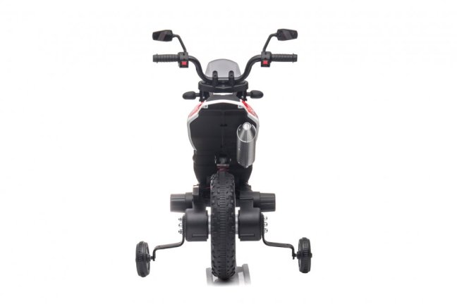 Dětská elektrická motorka Aprilia RX125 bílá/white
