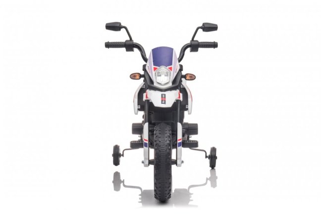 Dětská elektrická motorka Aprilia RX125 bílá/white