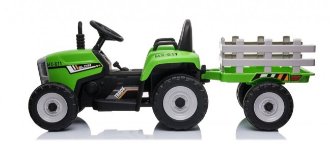 Dětské elektrické auto Tractor Lite - zelená