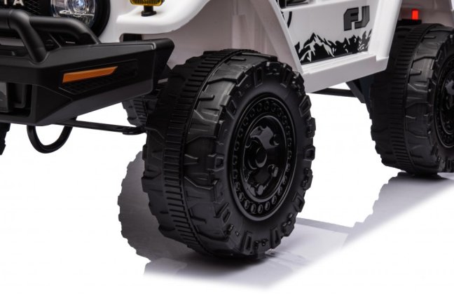 Dětské elektrické auto Toyota FJ Cruiser bílá/white
