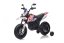 Dětská elektrická motorka Aprilia RX125 bílá/white