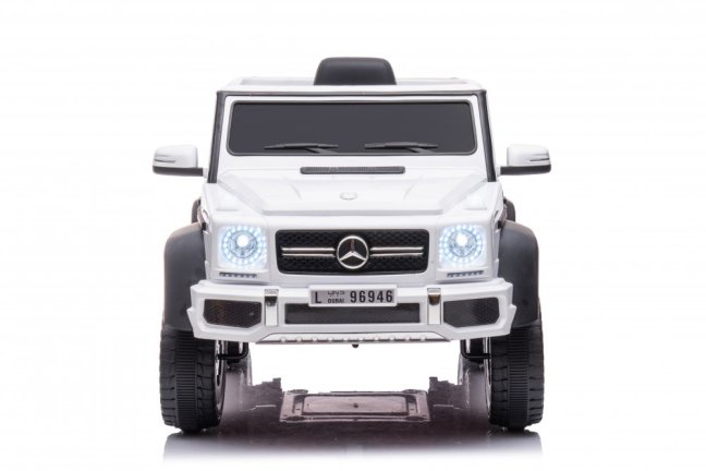 Dětské elektrické auto Mercedes G63 - 6 kol bílá/white