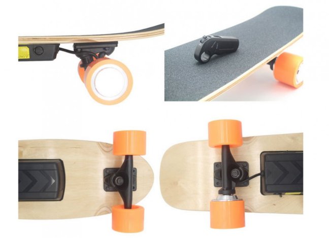 Elektrický skateboard Eljet Double Power