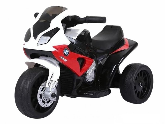 Dětská elektrická trojkolka BMW S1000 RR červená
