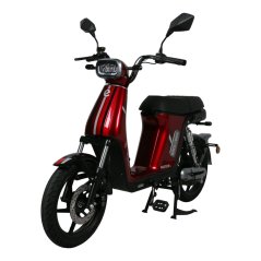 Elektroskútr RACCEWAY® E-BABETA® II, vínová, bez baterie