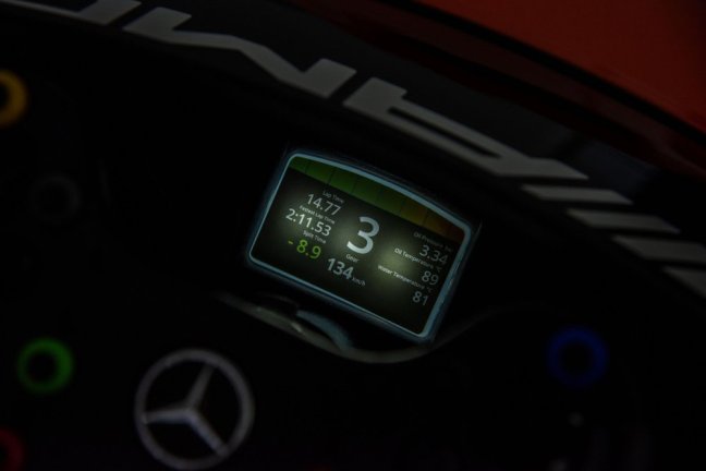 Dětské elektrické auto Mercedes AMG GT3 oranžová