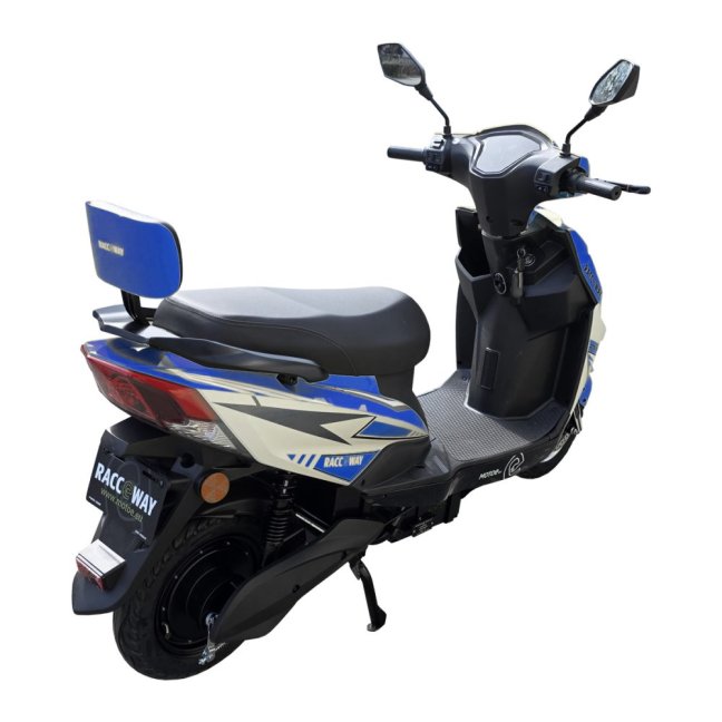 Elektroskútr RACCEWAY® CITY 45, s ŘP, modrý