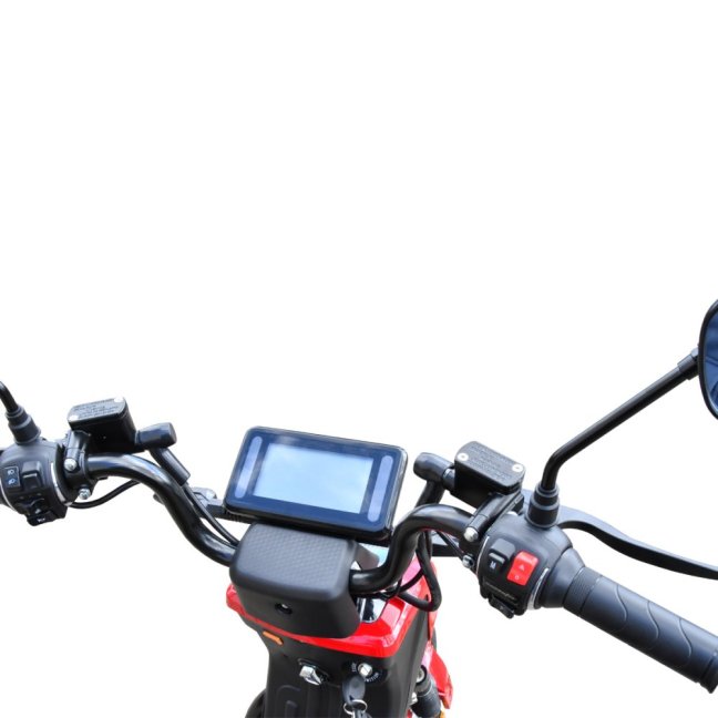 Elektroskútr RACCEWAY® PAŘEZ 25, bez ŘP, červený, bez baterie
