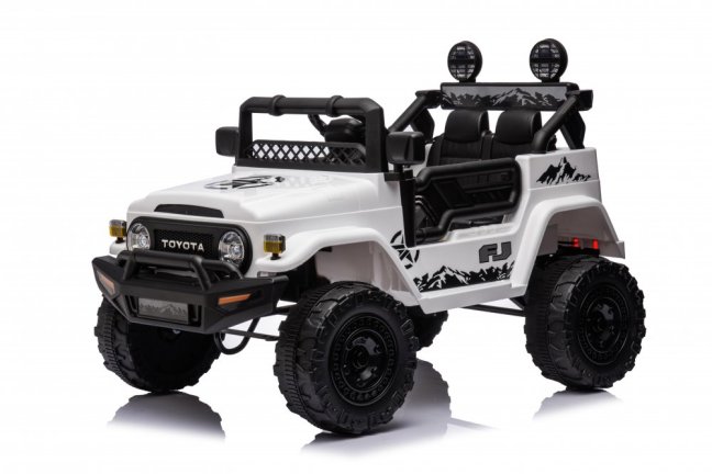 Dětské elektrické auto Toyota FJ Cruiser bílá/white