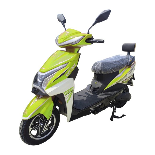 Elektroskútr RACCEWAY® CITY 45, s ŘP, zelený